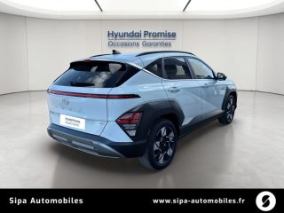 75010 : Hyundai Paris Nord - Goncourt Automobiles - HYUNDAI KONA Executive - KONA II - Blanc - Automate sequentiel - Essence / Courant électrique