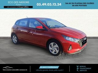 86000 : Hyundai Poitiers - Eco des Nations - HYUNDAI i20 - i20 - Rouge - Traction - Essence