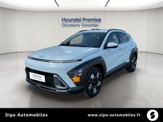 75010 : Hyundai Paris Nord - Goncourt Automobiles - HYUNDAI KONA Executive - KONA II - Blanc - Automate sequentiel - Essence / Courant électrique