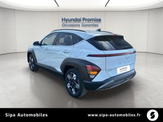 75010 : Hyundai Paris Nord - Goncourt Automobiles - HYUNDAI KONA Executive - KONA II - Blanc - Automate sequentiel - Essence / Courant électrique