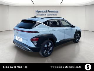 75010 : Hyundai Paris Nord - Goncourt Automobiles - HYUNDAI KONA Executive - KONA II - Blanc - Automate sequentiel - Essence / Courant électrique