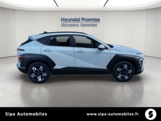 75010 : Hyundai Paris Nord - Goncourt Automobiles - HYUNDAI KONA Executive - KONA II - Blanc - Automate sequentiel - Essence / Courant électrique