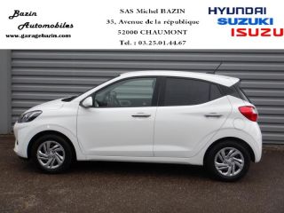 52000 : Hyundai Chaumont - Garage Michel Bazin - HYUNDAI i10 - i10 - Atlas White - Traction - Essence