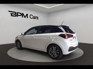 18230 : Hyundai Bourges - BPM Cars - HYUNDAI i20 - i20 - Polar White Métal/Toit/rétros Black - Traction - Essence
