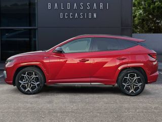 75010 : Hyundai Paris Nord - Goncourt Automobiles - HYUNDAI TUCSON N Line Executive - TUCSON IV - Rouge - Boîte automatique - Essence / Courant électrique