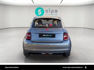 75010 : Hyundai Paris Nord - Goncourt Automobiles - FIAT 500e BERLINE MY22 SERIE 1 STEP 2 (RED) - 500 III ELECTRIQUE - Mineral Grey - Automate à fonct. Continu - Courant électrique