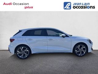 75010 : Hyundai Paris Nord - Goncourt Automobiles - AUDI A3 SPORTBACK S line - A3/S3/RS3 IV - BLANC GLACIER METALLISE - Automate sequentiel - Essence sans plomb