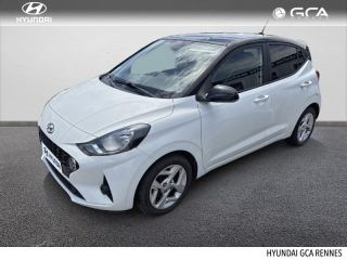 35510 : Hyundai Rennes - GCA - HYUNDAI i10 - i10 - Polar White/Toit/rétros Black - Traction - Essence