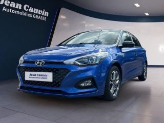 06130 : Hyundai Grasse - Garage Jean Cauvin - HYUNDAI i20 Intuitive - i20 II - Bleu - Boîte séquentielle - Essence sans plomb