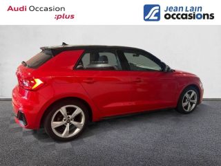 75010 : Hyundai Paris Nord - Goncourt Automobiles - AUDI A1 SPORTBACK S Line - A1 II - ROUGE MISANO NACRE / NOIR MYTHIC METALLISE - Automate sequentiel - Essence sans plomb