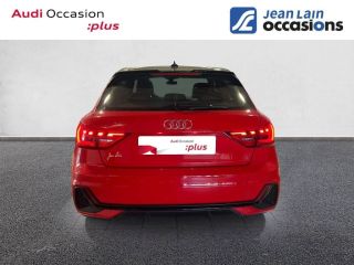 75010 : Hyundai Paris Nord - Goncourt Automobiles - AUDI A1 SPORTBACK S Line - A1 II - ROUGE MISANO NACRE / NOIR MYTHIC METALLISE - Automate sequentiel - Essence sans plomb