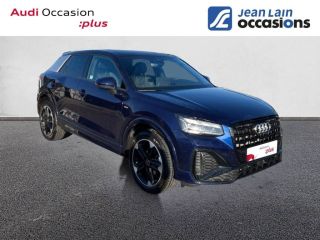 75010 : Hyundai Paris Nord - Goncourt Automobiles - AUDI Q2 S line - Q2 - BLEU NAVARRE METALLISE - Automate sequentiel - Essence sans plomb