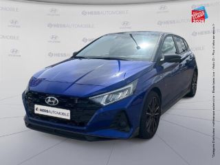 67800 : Hyundai Strasbourg - HESS Automobile - HYUNDAI i20 - i20 - Intense Blue Métal/Toit/rétro Black - Traction - Essence/Micro-Hybride