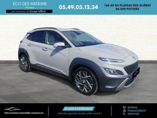 86000 : Hyundai Poitiers - Eco des Nations - HYUNDAI Kona - Kona - Bleu - Traction - Hybride : Essence/Electrique