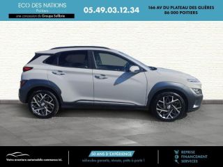 86000 : Hyundai Poitiers - Eco des Nations - HYUNDAI Kona - Kona - Bleu - Traction - Hybride : Essence/Electrique