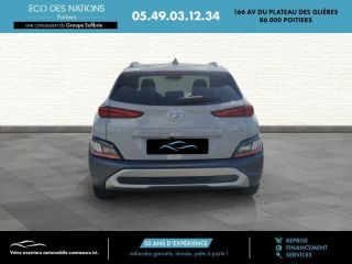 86000 : Hyundai Poitiers - Eco des Nations - HYUNDAI Kona - Kona - Bleu - Traction - Hybride : Essence/Electrique