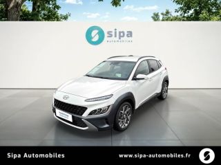 75010 : Hyundai Paris Nord - Goncourt Automobiles - HYUNDAI KONA HYBRID Executive - KONA - BLANC - Automate sequentiel - Essence / Courant électrique