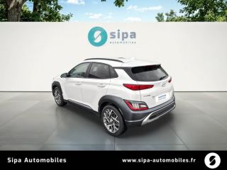 75010 : Hyundai Paris Nord - Goncourt Automobiles - HYUNDAI KONA HYBRID Executive - KONA - BLANC - Automate sequentiel - Essence / Courant électrique