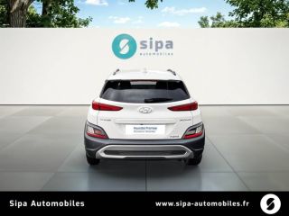 75010 : Hyundai Paris Nord - Goncourt Automobiles - HYUNDAI KONA HYBRID Executive - KONA - BLANC - Automate sequentiel - Essence / Courant électrique