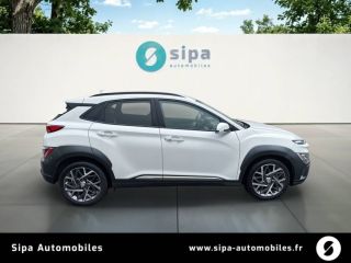 75010 : Hyundai Paris Nord - Goncourt Automobiles - HYUNDAI KONA HYBRID Executive - KONA - BLANC - Automate sequentiel - Essence / Courant électrique