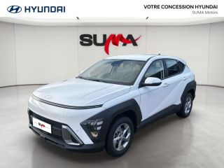 75010 : Hyundai Paris Nord - Goncourt Automobiles - HYUNDAI KONA Intuitive - KONA II - Blanc - Automate sequentiel - Essence / Courant électrique