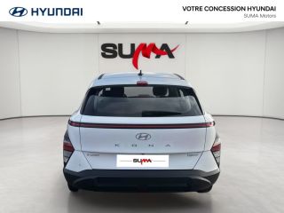 75010 : Hyundai Paris Nord - Goncourt Automobiles - HYUNDAI KONA Intuitive - KONA II - Blanc - Automate sequentiel - Essence / Courant électrique
