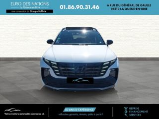 75010 : Hyundai Paris Nord - Goncourt Automobiles - HYUNDAI TUCSON N Line Executive - TUCSON IV - BLANC - Boîte automatique - Essence / Courant électrique