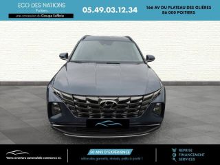 86000 : Hyundai Poitiers - Eco des Nations - HYUNDAI Tucson - Tucson - Teal Blue Métal - Traction - Hybride : Essence/Electrique