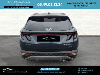 86000 : Hyundai Poitiers - Eco des Nations - HYUNDAI Tucson - Tucson - Teal Blue Métal - Traction - Hybride : Essence/Electrique