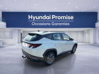 75010 : Hyundai Paris Nord - Goncourt Automobiles - HYUNDAI TUCSON Intuitive - TUCSON IV - Blanc - Boîte automatique - Essence / Courant électrique