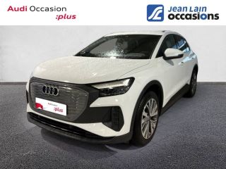 75010 : Hyundai Paris Nord - Goncourt Automobiles - AUDI Q4 E-TRON Executive - Q4 E-TRON - BLANC GLACIER METALLISE - Automate à fonct. Continu - Courant électrique
