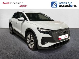 75010 : Hyundai Paris Nord - Goncourt Automobiles - AUDI Q4 E-TRON Executive - Q4 E-TRON - BLANC GLACIER METALLISE - Automate à fonct. Continu - Courant électrique