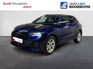 75010 : Hyundai Paris Nord - Goncourt Automobiles - AUDI Q3 S line plus - Q3 II - BLEU NAVARRE METALLISE - Automate sequentiel - Essence sans plomb