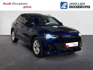 75010 : Hyundai Paris Nord - Goncourt Automobiles - AUDI Q3 S line plus - Q3 II - BLEU NAVARRE METALLISE - Automate sequentiel - Essence sans plomb