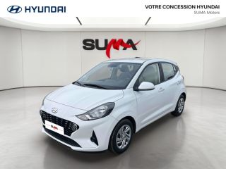 75010 : Hyundai Paris Nord - Goncourt Automobiles - HYUNDAI i10 Intuitive - i10 III - Blanc - Boîte manuelle - Essence sans plomb