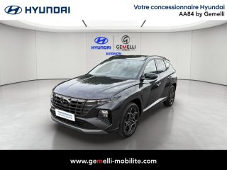 75010 : Hyundai Paris Nord - Goncourt Automobiles - HYUNDAI TUCSON N Line Edition - TUCSON IV - Gris - Boîte automatique - Essence / Courant électrique