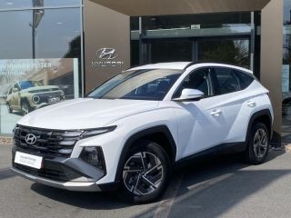 92250 : Hyundai Motor Company - HYUNDAI Tucson - Tucson - Serenity White Métal - Traction - Hybride : Essence/Electrique