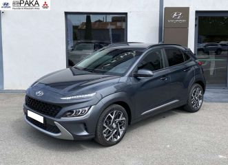 75010 : Hyundai Paris Nord - Goncourt Automobiles - HYUNDAI KONA HYBRID Executive - KONA - Gris - Automate sequentiel - Essence / Courant électrique