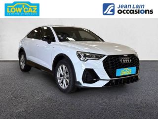 75010 : Hyundai Paris Nord - Goncourt Automobiles - AUDI Q3 SPORTBACK S line - Q3 II - BLANC GLACIER METALLISE - Automate sequentiel - Essence sans plomb