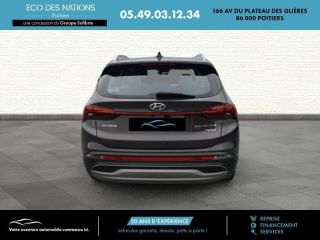 86000 : Hyundai Poitiers - Eco des Nations - HYUNDAI Santa Fe - Santa Fe - Marron - Traction - Hybride : Essence/Electrique