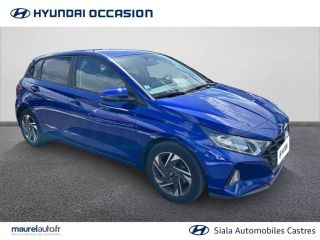 75010 : Hyundai Paris Nord - Goncourt Automobiles - HYUNDAI i20 Intuitive - i20 III - Bleu - Boîte manuelle - Essence sans plomb