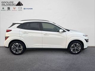 75010 : Hyundai Paris Nord - Goncourt Automobiles - HYUNDAI KONA ELECTRIC Intuitive - KONA ELECTRIC (12/2020-08/2023) - blanc - Automate à fonct. Continu - Courant électrique