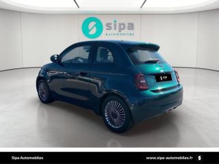 75010 : Hyundai Paris Nord - Goncourt Automobiles - FIAT 500e BERLINE Nouvelle 500 - 500 III ELECTRIQUE - Ocean Green - Automate à fonct. Continu - Courant électrique