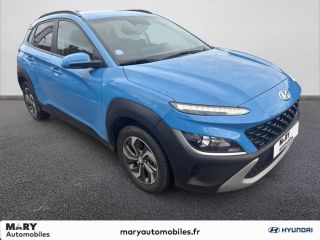 76000 : Hyundai Rouen - JFC by Mary Automobiles - HYUNDAI KONA HYBRID Intuitive - KONA HYBRID (10/2020-04/2023) - SURFY BLUE - Automate sequentiel - Essence / Courant électrique