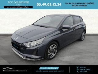 86000 : Hyundai Poitiers - Eco des Nations - HYUNDAI i20 - i20 - Aurora Gray Métal - Traction - Essence