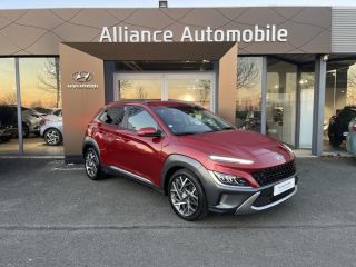 28600 : Hyundai Chartres - Alliance Automobile - HYUNDAI Kona - Kona - Pulse Red Métal - Traction - Hybride : Essence/Electrique