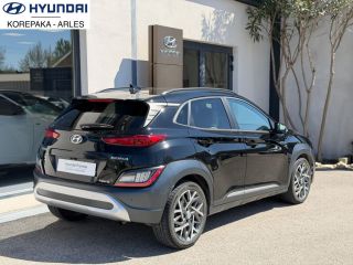 75010 : Hyundai Paris Nord - Goncourt Automobiles - HYUNDAI KONA HYBRID Executive - KONA - Noir - Automate sequentiel - Essence / Courant électrique
