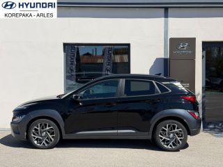 75010 : Hyundai Paris Nord - Goncourt Automobiles - HYUNDAI KONA HYBRID Executive - KONA - Noir - Automate sequentiel - Essence / Courant électrique