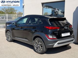 75010 : Hyundai Paris Nord - Goncourt Automobiles - HYUNDAI KONA HYBRID Executive - KONA - Noir - Automate sequentiel - Essence / Courant électrique