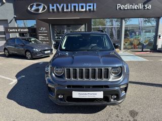 75010 : Hyundai Paris Nord - Goncourt Automobiles - JEEP RENEGADE Limited - RENEGADE - Bleu - Boîte automatisée - Essence sans plomb